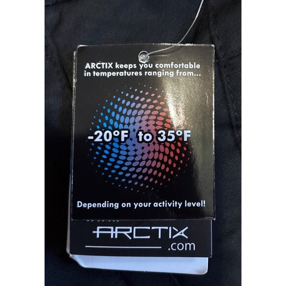 Arctix Snow Pants Cargo Womens Large 12 - 14 Insulated Black 31" Inseam - Picture 9 of 14